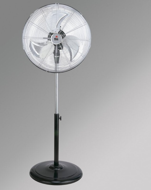 Ventilador De Pie 45cm Fm Fm-8427561015359 Inox/Negro