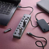 EAN 8435430624397 - NGS IHUB 8 USB 2.0 Type-A 5000 Mbit/s Negro imagen 6