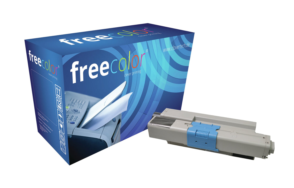Toner Freecolor  Oki 44973536 Negro 2200 Copias Remanufactured