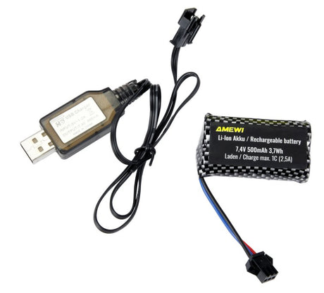 EAN 4262500342707 - Amewi 22718 modelo controlado por radio Camión oruga Motor eléctrico 1:16 imagen 11