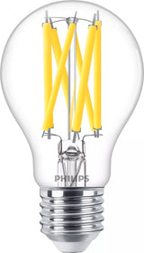 Philips Led Classic - Bombilla Con Led-Filament - Form: A60 - Transparente Finish - E27 - 10.5 W (Equivalente 100 W)