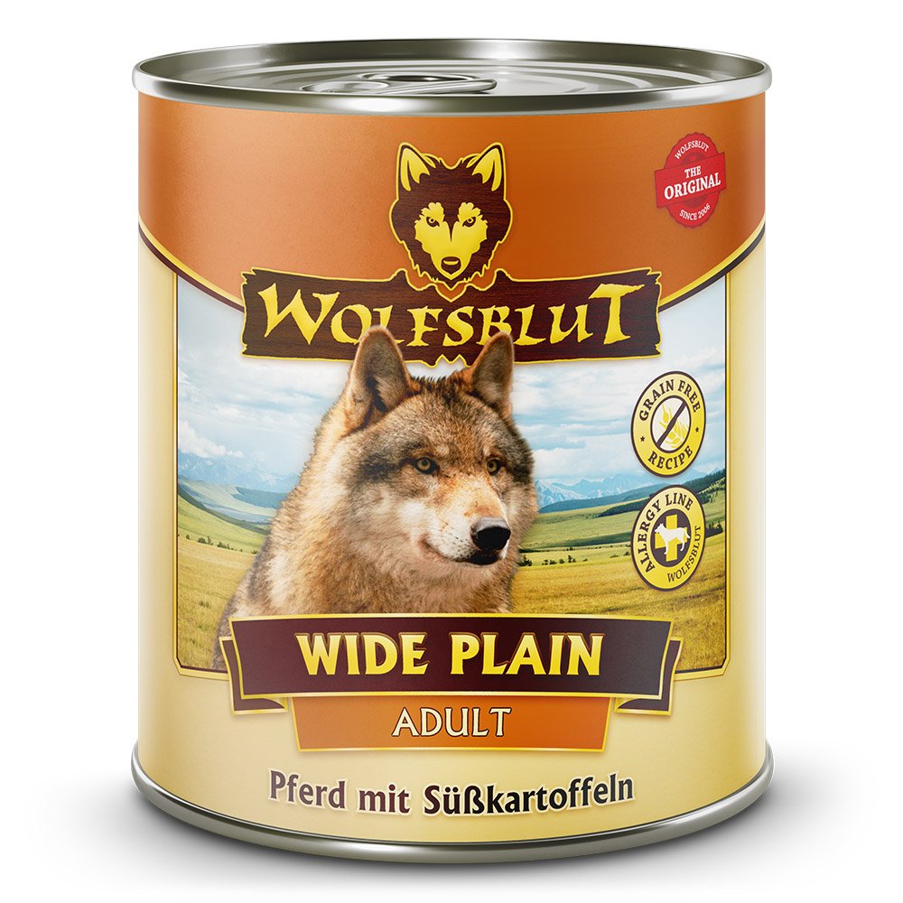 Wolfsblut Adult Wide Plain Cabello Adulto 800 G