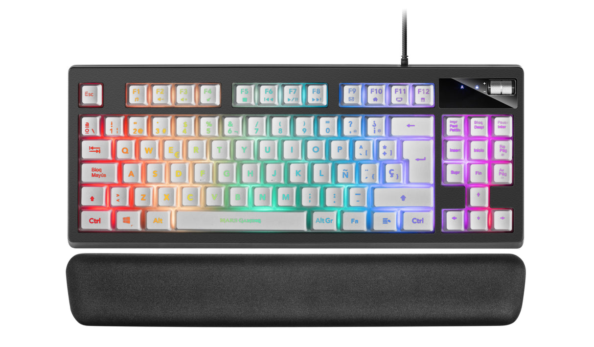 EAN 4710562755619 - Mars Gaming MKAXWES teclado Juego USB Negro, Blanco imagen 1