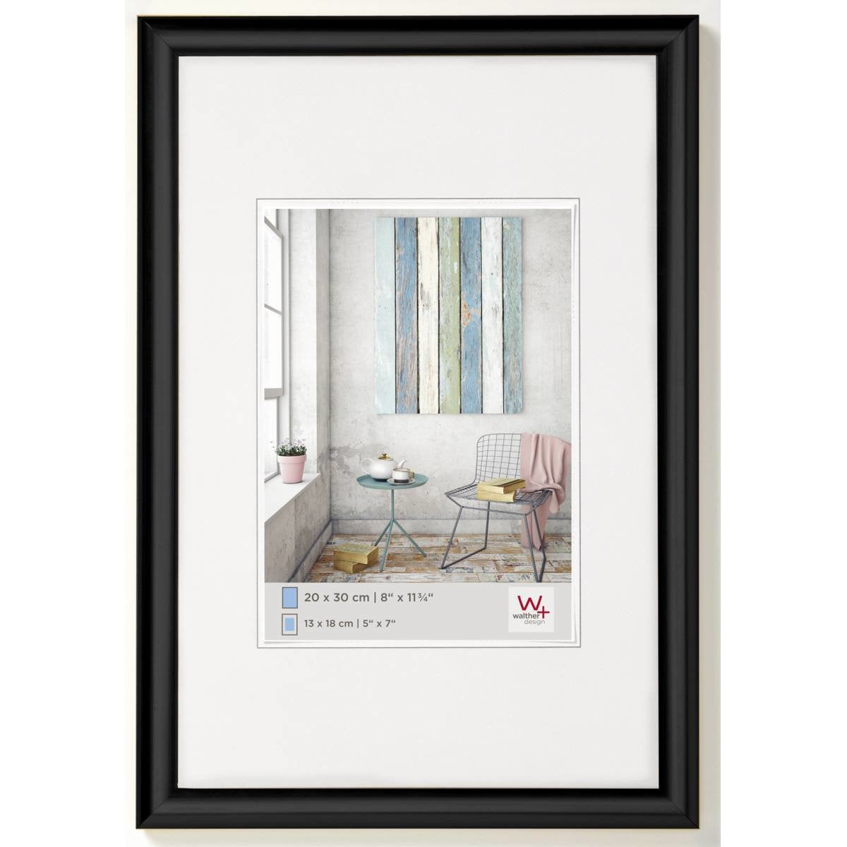 Resina Walther Trendstyle Negro 20x30 Kp030b