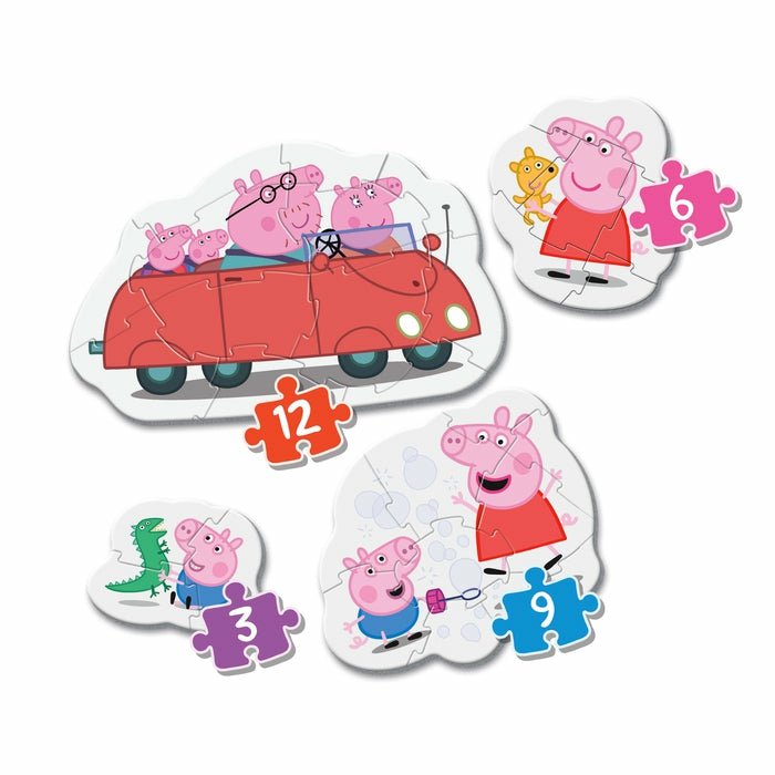 Puzzle My First Puzzle Peppa Pig 3-6-9-12pzs