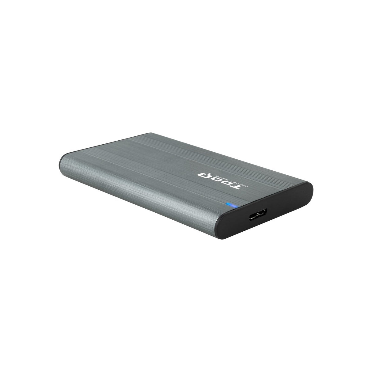 Tooq Carcasa Externa Hdd/Ssd 2.5" Usb 3.0/3.1 Gen 1 - Sata I, Ii Y Iii - Cable Usb3.0 Tipo Micro-B A Usb3.0 Tipo A