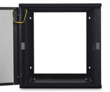 Armario Apc Ar112  Rack 12u Bastidor De Pared Negro