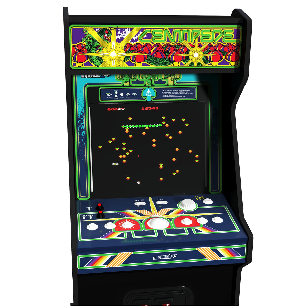 EAN 1220000276291 - Arcade1Up Atari Legacy Arcade Game Centipede Edition imagen 6