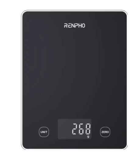 EAN 4897122201530 - Renpho Calibra 1L Negro Encimera Rectángulo Báscula electrónica de cocina imagen 1