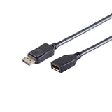 S-Impuls Displayport 1.2 Cable Alargador, 4k, 1,0m
