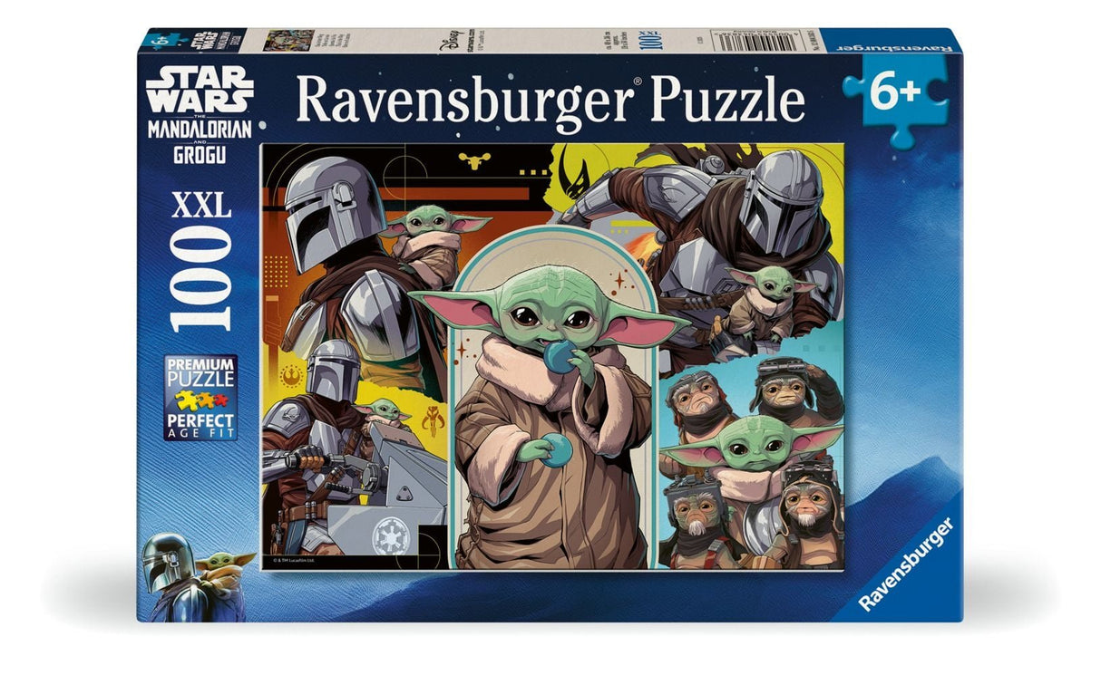 Ravensburger Kinderpuzzle Star Wars - The Mandalorian & Grogu (100 Teile) 12004383