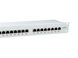 Equip Patch Panel 24x Rj45 Cat6 19 "1u Gris