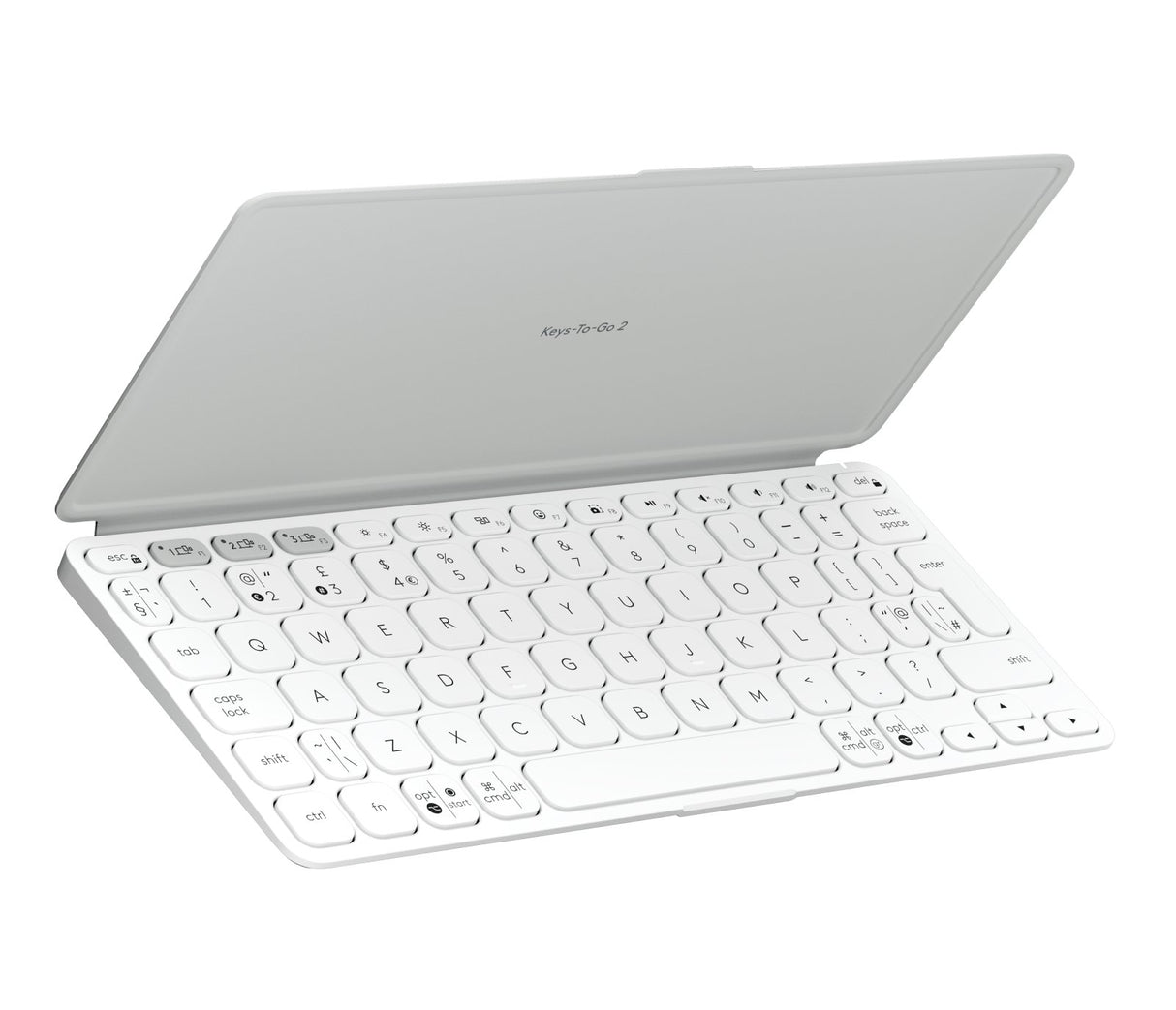 EAN 5099206125896 - Logitech 920-012985 teclado para móvil QWERTY Internacional de EE.UU. Bluetooth Blanco imagen 4