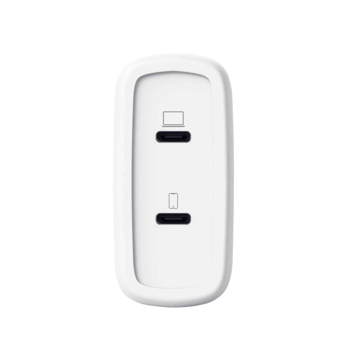 Cargador Usb Gan Trust Maxo 65w 2xusb-C Incluye Cable Usb-C 2m Color Blanco