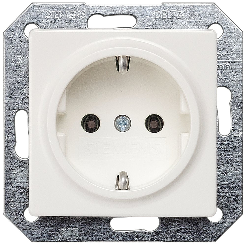 Siemens 5ub1511 Delta I-System Schuko- Steckdose 10 16a 250v Titanwei
