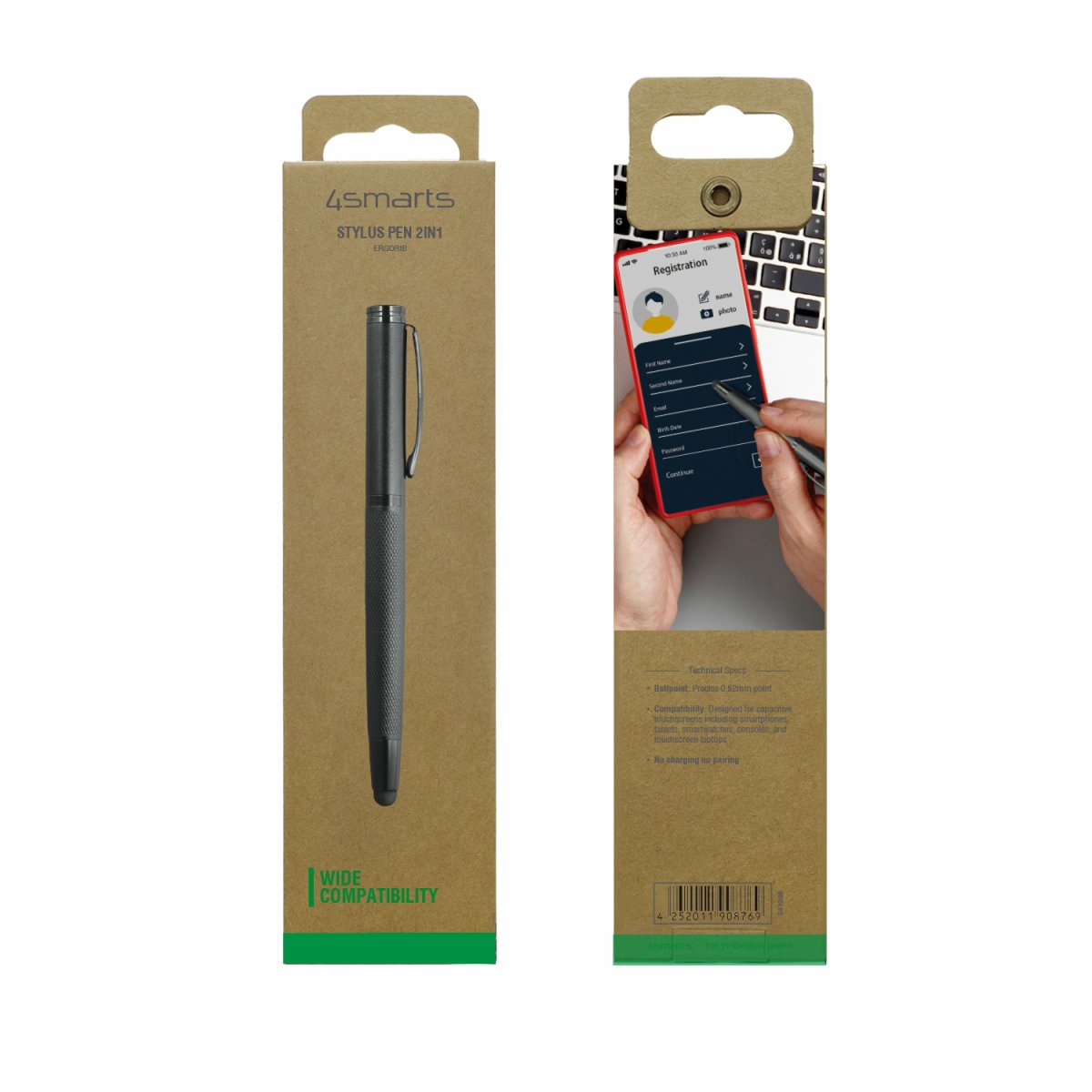 EAN 4252011908769 - 4smarts 541098 lápiz digital 40 g Negro imagen 6