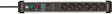 EAN 4007123677092 - Brennenstuhl 1391010600 base múltiple 3 m 6 salidas AC Interior Negro, Plata imagen 1