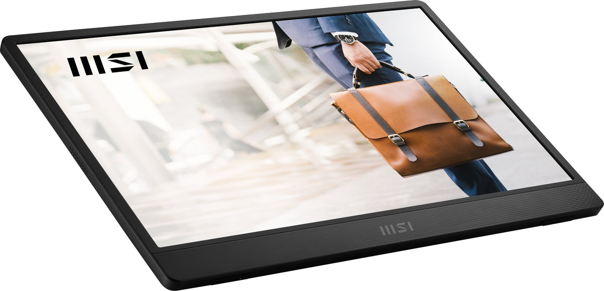 Msi Pro Mp161 E2u 15.6" Fhd 60hz 250cd M2 4ms Minihdmi 2xusb Ttype C Speaker