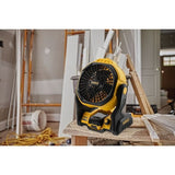 Ventilador De Batería Dewalt Dce512n, 18 Voltios Amarillo/Negro, Sin Batería Ni Cargador Dce512n-Xj