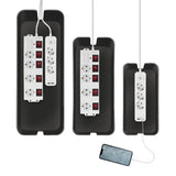 Logilink Kab0077 Organizador De Cables Universal Caja De Cables Negro 3 Pieza(S)