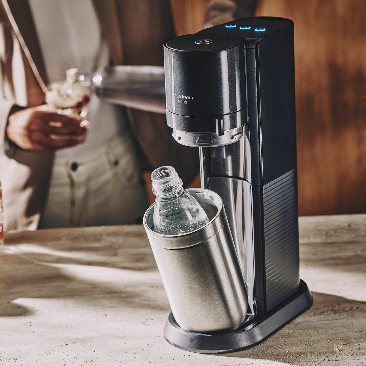 Gasificado Sodastream E-Duo Titan