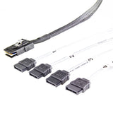 Fantec Src-Mini Sas Zu 4x Sata Kabel