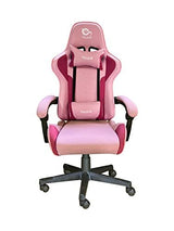 Talius Silla Hornet Gaming Negra/Rosa, Butterfly, Base Nylon, Ruedas Nylon
