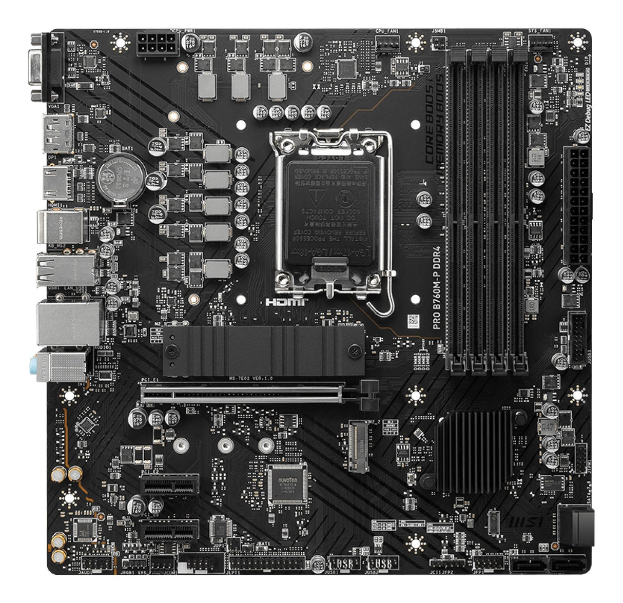 EAN 4711377030991 - MSI PRO B760M-P DDR4 placa base Intel B760 LGA 1700 micro ATX imagen 2