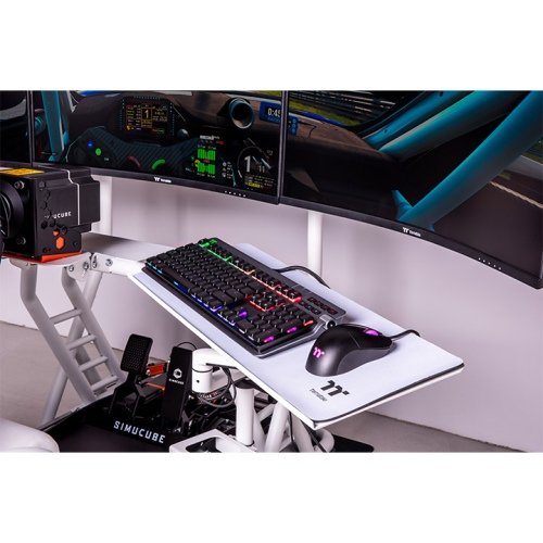 Bandeja De Teclado + Raton Thermaltake Para Gr500 Y Gf5000 Blanco
