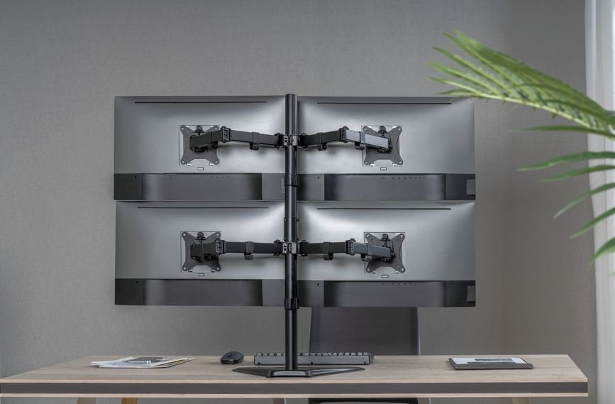 EAN 4015867228241 - Equip 650127 soporte para monitor 81,3 cm (32") Escritorio Negro imagen 8