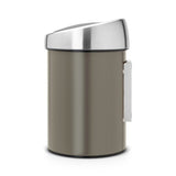 Brabantia Touch Bin 3 Liter Platinum