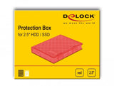 Schutzbox Für 2.5? Hdd   Ssd Rot