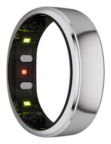 Anillo Inteligente Ringconn Gen2 Para Mujeres Y Hombres - Portátil Para El Seguimiento Del Sueño Y La Actividad Física - Frecuencia Cardíaca - Color Plata Futuro, Talla 8