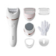EAN 8710103935520 - Philips 8000 series BRE730/10 depiladora 32 pinzas Rosa, Blanco imagen 1