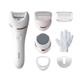 EAN 8710103935520 - Philips 8000 series BRE730/10 depiladora 32 pinzas Rosa, Blanco imagen 2
