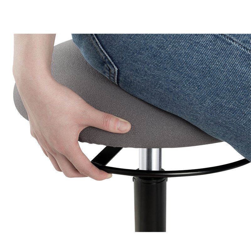 Logilink Eo0022 Taburete De Oficina Ajustable En Altura Máx. Carga. 113 Kilogramos