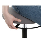 Logilink Eo0022 Taburete De Oficina Ajustable En Altura Máx. Carga. 113 Kilogramos