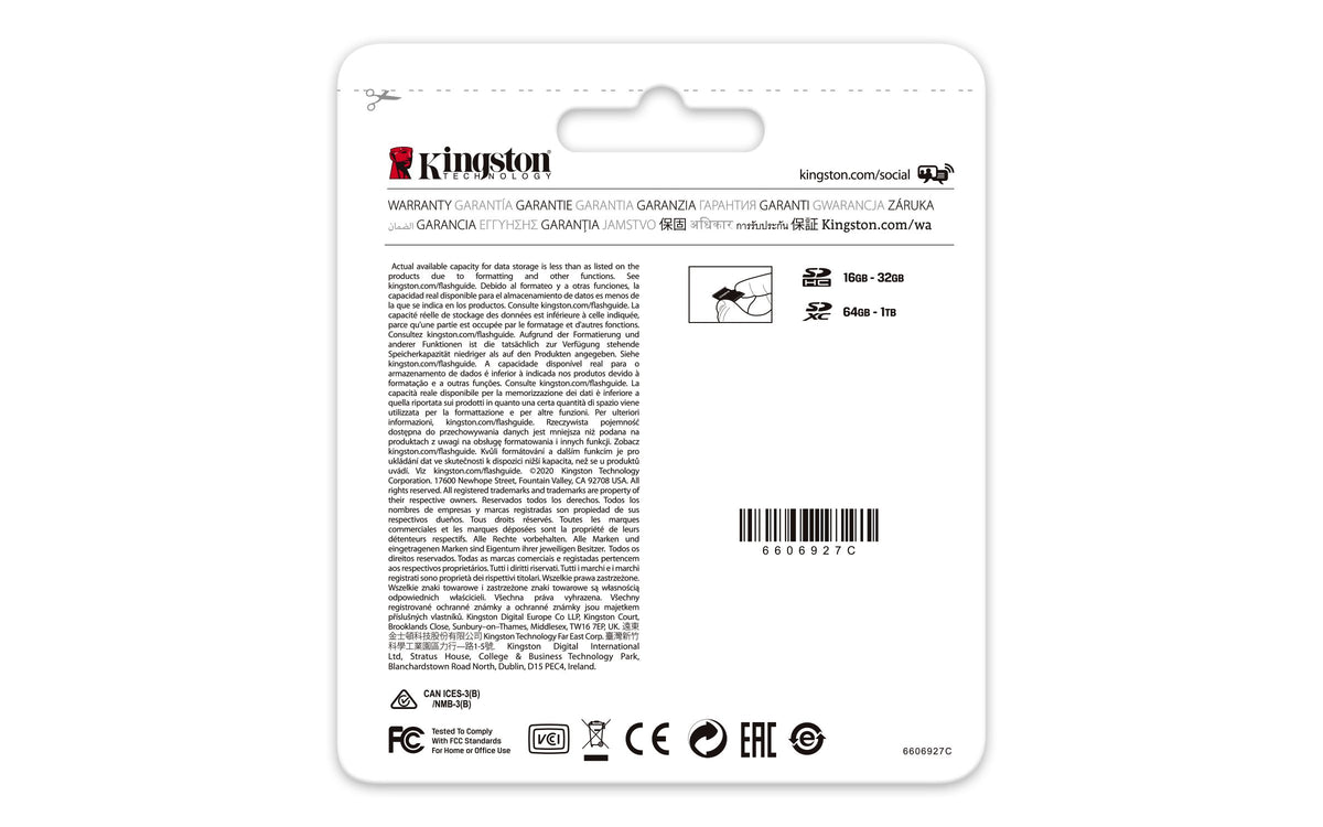 EAN 0740617339222 - Kingston Technology Canvas Go! Plus MicroSD UHS-I Clase 10 imagen 4