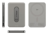 EAN 5715685028403 - PanzerGlass empower™ by ® empower™ Bank w. Spin Stand | 5000mAh | Titanium Cargador inalámbrico Titanio imagen 5