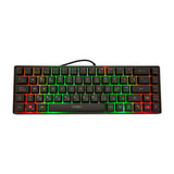 Teclado Español Deepgaming Mini Tm065 Rgb Coolbox 69 Teclas Iluminacion Rgb Anti-Ghosting