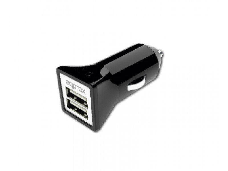 EAN 8435099516170 - Approx APPUSBCAR31B cargador de dispositivo móvil GPS, Auriculares, Teléfono móvil, Smartphone, Reloj int imagen 1