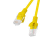 EAN 5901969422603 - Lanberg PCU5-20CC-0050-Y cable de red Amarillo 0,5 m Cat5e U/UTP (UTP) imagen 1