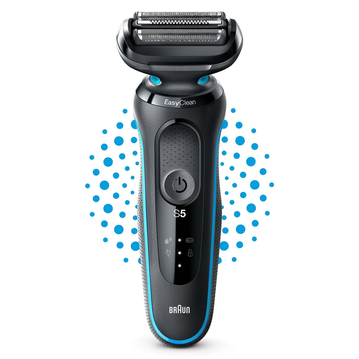 EAN 4210201432593 - Braun Series 5 51-M1000s Máquina de afeitar de láminas Negro, Azul imagen 1