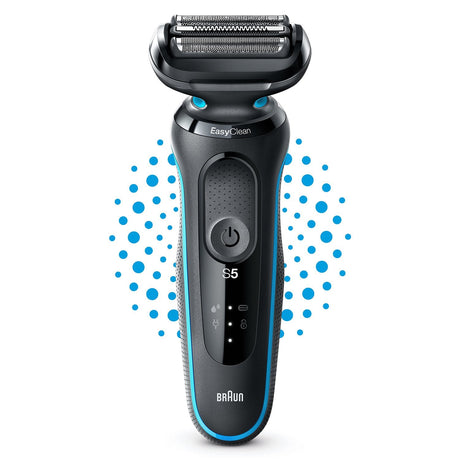 EAN 4210201432593 - Braun Series 5 51-M1000s Máquina de afeitar de láminas Negro, Azul imagen 1