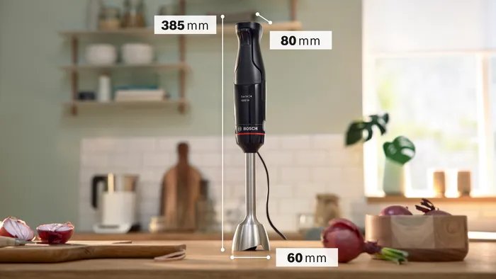 Batidora Bosch Msm 4b6v2 Ergomaster Serie 4 Schwarz / Gra