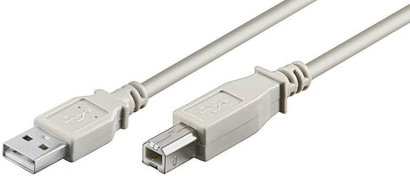 EAN 5705965857434 - Microconnect USBAB5 cable USB USB 2.0 5 m USB A USB B Blanco imagen 1