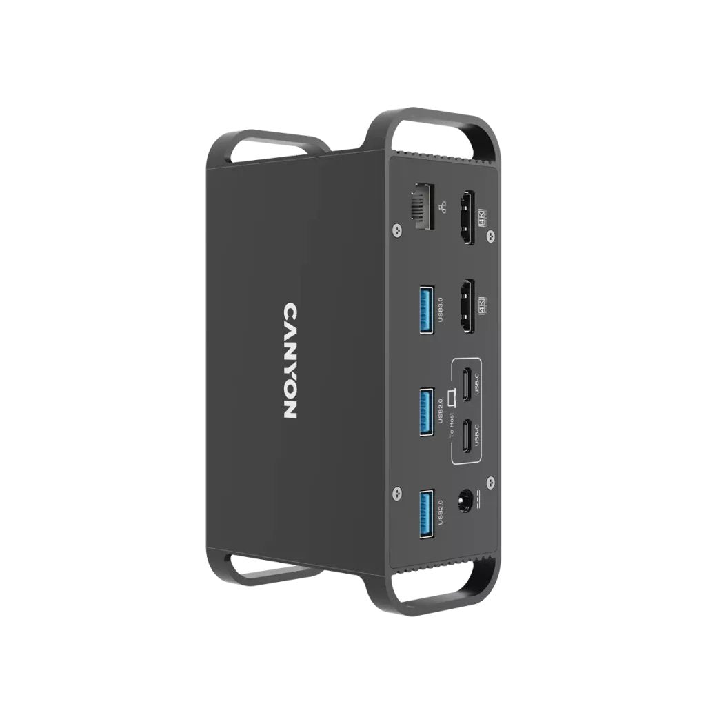 Canyon Dockingmation 14 Port Usb-C With 1x 100w Ac Adaptador Retail