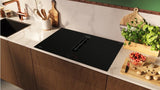Neff V58nhq4l0 N 70, Placa De Cocina Independiente Negra, 80 Cm, Con Campana Extractora Integrada V58nhq4l0