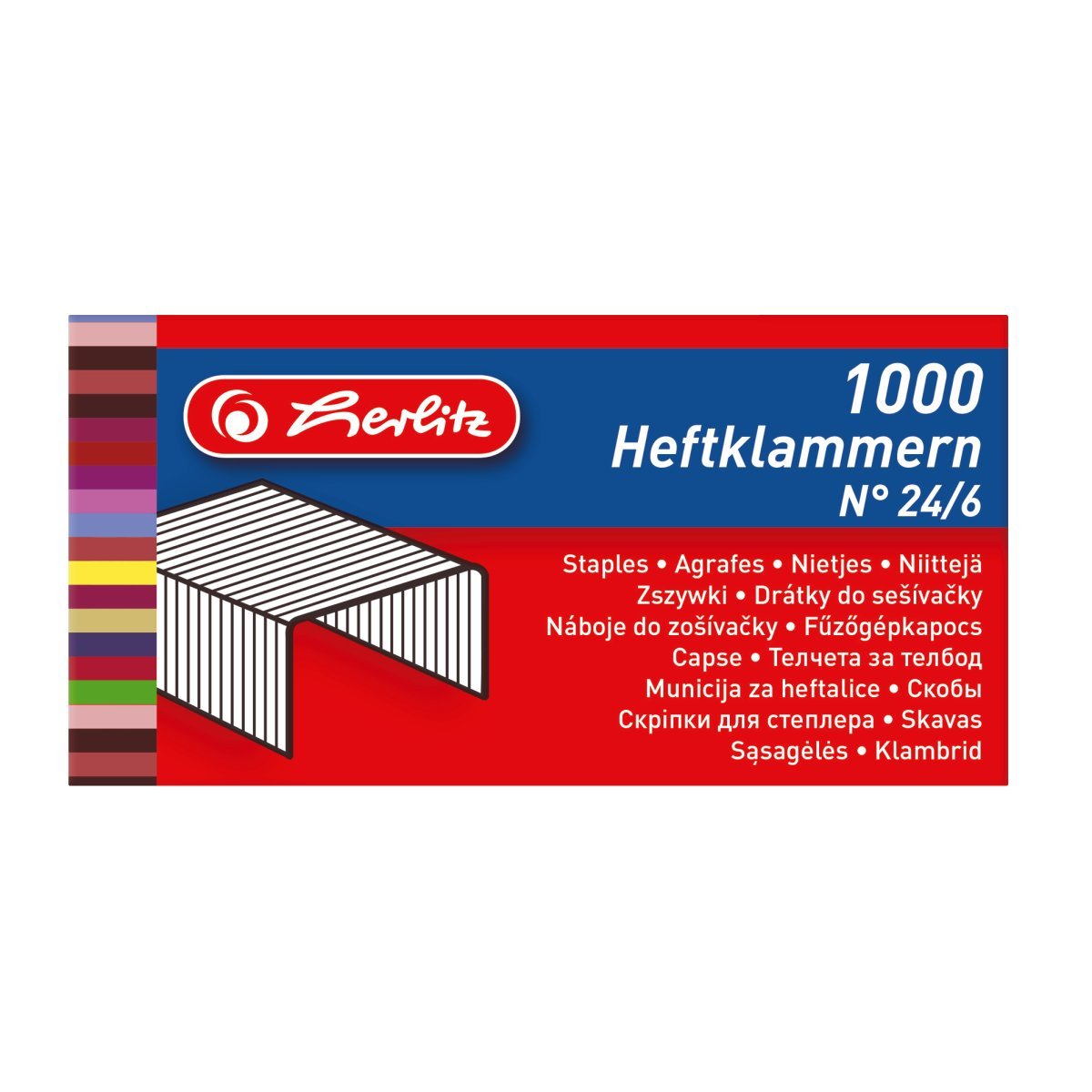 Grapa Herlitz No24 6 Galvanizada 2x1000 Blimer