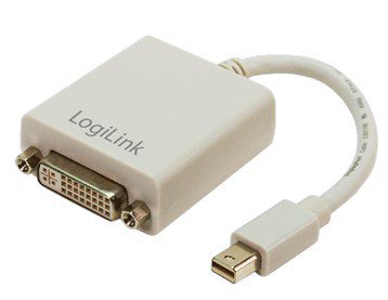 Logilink Adaptador Mini Displayport A Dvi Blanco  Cv0037